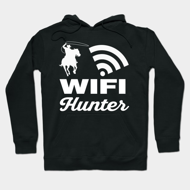 Wifi Hunter Hoodie by Foxxy Merch